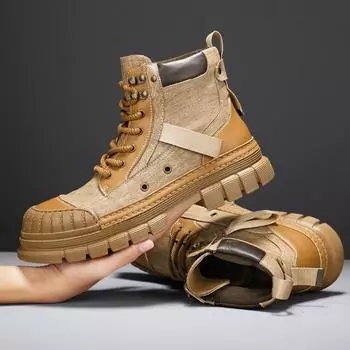 Мужская обувь Весна и осень Мужская повседневная деловая обувь Кожаная обувь Мужская кожаная поверхность Мягкая подошва Низкий верх повседневная обувь среднего возраста 39 золотистый