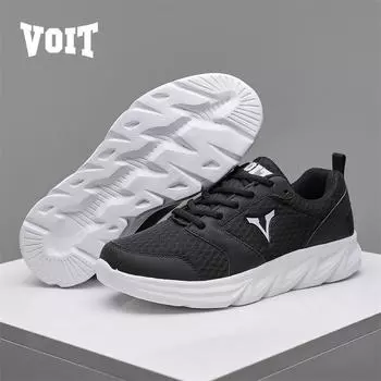 Мужская обувь VOIT, новые весенне-летние дышащие кроссовки, мужская повседневная обувь, подлинная спортивная обувь, официальный флагманский магазин 36 чёрный