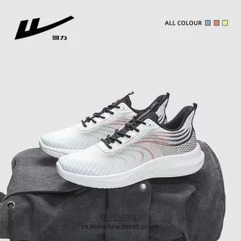 Мужская обувь Warrior. Дышащая и легкая сетчатая обувь. Универсальная мужская повседневная спортивная обувь с мягкой подошвой. 39