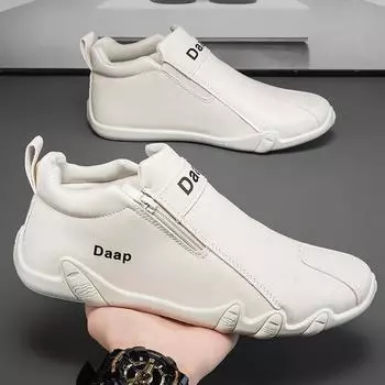 Мужская обувь весна 2024 новые высокие повседневные туфли мужская рабочая обувь для инструментов тренд универсальная обувь для альпинизма на открытом воздухе 39