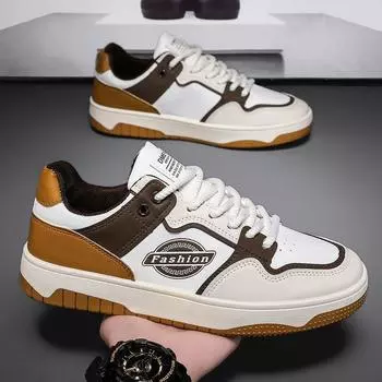 Мужская обувь весна 2025 года, новые модные мужские универсальные высококачественные легкие туфли на мягкой подошве для спорта и отдыха, маленькие белые туфли на плоской подошве 39