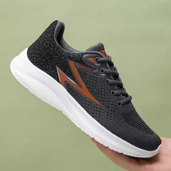 Мужская обувь весна 2025 года, сетчатая дышащая спортивная обувь из ЭВА с мягкой подошвой, мужская новая повседневная обувь, сверхлегкая для бега 40