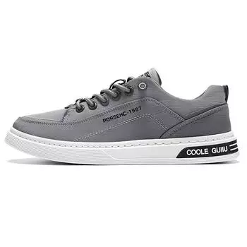 Мужская обувь, весна-лето 2023, новые туфли из ледяного шелка, мужские повседневные универсальные дышащие туфли для досок, парусиновая обувь, мужская модная обувь 39