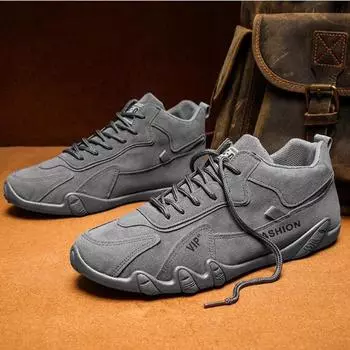 Мужская обувь весна осень новая рабочая обувь для инструментов мужская повседневная обувь спортивная обувь для активного отдыха кроссовки spor ayakkab D15 39 серый