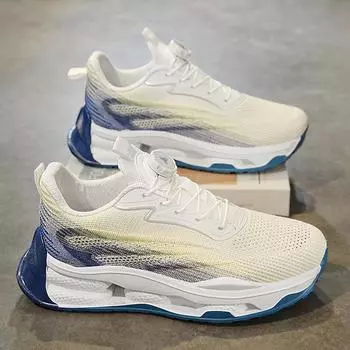 Мужская обувь высокой моды, сезонные туфли, модная повседневная и удобная спортивная обувь. 39 чёрный