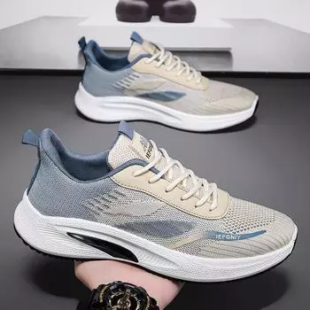 Мужская обувь знаменитостей из Интернета, летняя, дышащая, сетчатая, кроссовки для бега, мужская, модная, универсальная, повседневная, легкая 39