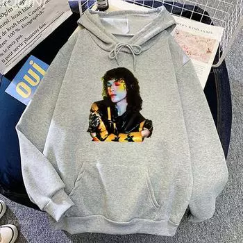 Мужская одежда Conan Gray Rock Fashion Hoodies Found Heaven Album Graphic Sweatshirts Hip Hop Style Printing Hoodie Winter warm Top XS серый