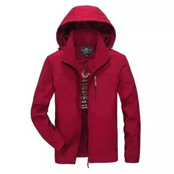 Мужская одежда Популярная весенне-осенняя новинка Пальто Мужская ветровка Куртка большого размера Легкая и тонкая Быстросохнущая куртка M