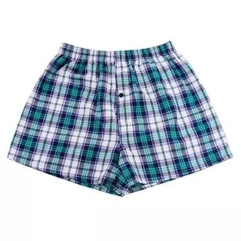 Мужская одежда Повседневная клетчатая печать с эластичной резинкой на талии Мужское нижнее белье Летние пляжные брюки Боксеры Шорты XL