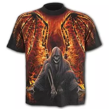 Мужская одежда Повседневная одежда с принтом Футболки с круглым вырезом и коротким рукавом Топы с круглым вырезом Уличная одежда в тропическом стиле S-M