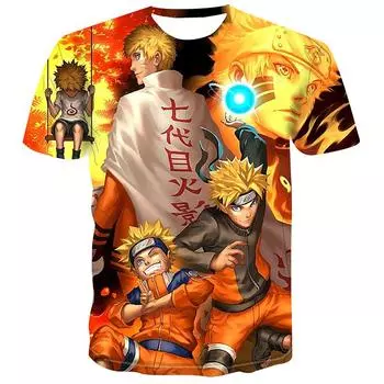 Мужская одежда Повседневная одежда с принтом Футболки с круглым вырезом и коротким рукавом Топы с круглым вырезом Уличная одежда в тропическом стиле S-M