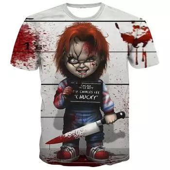 Мужская одежда Повседневная одежда с принтом Футболки с круглым вырезом и коротким рукавом Топы с круглым вырезом Уличная одежда в тропическом стиле S-M