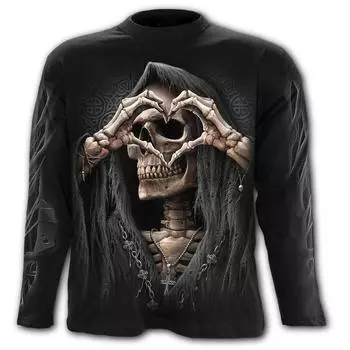 Мужская одежда Повседневные принты Футболки с круглым вырезом и длинными рукавами Топы с круглым вырезом Уличная одежда в тропическом стиле S-M