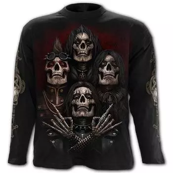 Мужская одежда Повседневные принты Футболки с круглым вырезом и длинными рукавами Топы с круглым вырезом Уличная одежда в тропическом стиле S-M