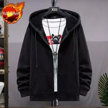 Мужская одежда с капюшоном, черные толстовки для мужчин, флисовые толстовки с капюшоном, на молнии, простые, свободные, приветственная скидка, толстовка XS малиновый