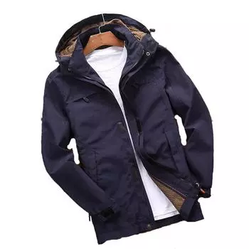 Мужская однослойная тонкая куртка Submachine, куртка для альпинизма на открытом воздухе, молодежная свободная водонепроницаемая дышащая куртка Submachine L хаки