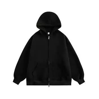 Мужская однотонная куртка с карманом на молнии с длинными рукавами, куртка с капюшоном, толстовка M светло-серый