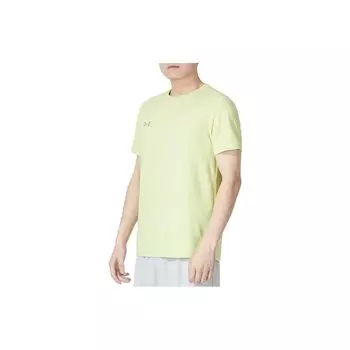 Мужская однотонная повседневная футболка с коротким рукавом Under Armour, топы 23500505-321 L