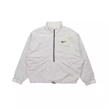 Мужская однотонная спортивная куртка с молнией до половины длины Nike X Fear Of God, белая BV4419-043 L