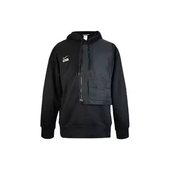 Мужская однотонная толстовка без рукавов Nike, повседневная спортивная одежда, черная DJ0750-010 XL