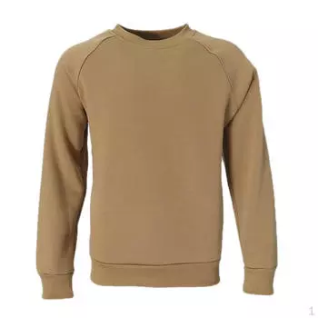 Мужская однотонная толстовка с длинным рукавом, джемпер с капюшоном, пуловер, топы M, хаки