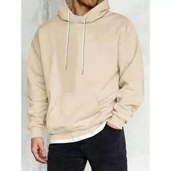 Мужская однотонная толстовка с длинным рукавом Manfinity Hypemode, для друзей S