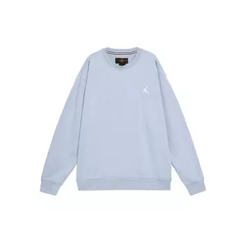 Мужская однотонная толстовка с круглым вырезом Jordan Essentials, синие, серые, FQ1865-436 XL