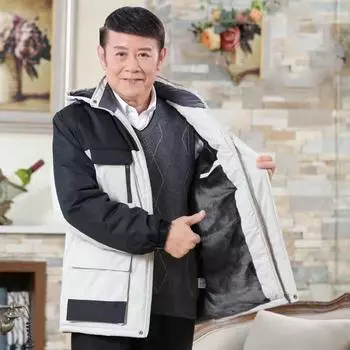 Мужская однотонная зимняя термокуртка для активного отдыха, альпинизма, катания на лыжах, теплая куртка большого размера 9XL