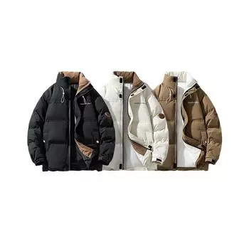 Мужская осенне-зимняя европейская и американская мода воротник-стойка куртка для интернет-магазина верхняя часть повседневная стеганая куртка куртка M