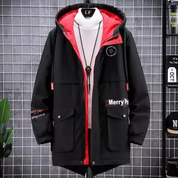 Мужская осенне-зимняя куртка из жирного хлопка больших размеров, хлопковая куртка на пуху, размеры 4XL-10XL 10XL хаки