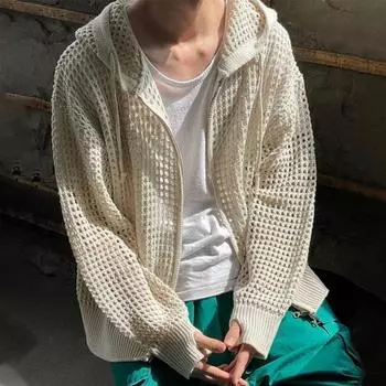 Мужская осенне-зимняя куртка с капюшоном и длинным рукавом на молнии, сплошной цвет, мягкий кардиган в стиле хип-хоп, мужское пальто 2XL чёрный