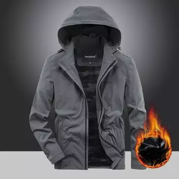 Мужская осенне-зимняя новая бархатная хлопковая куртка мужская молодежная повседневная бархатная куртка большого размера мужская тенденция L