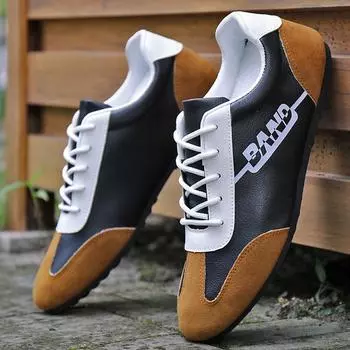 Мужская осенняя маленькая кожаная обувь, новая дышащая белая повседневная обувь с защитой от запаха, повседневная кожаная обувь с мягкой подошвой и мягкой поверхностью 39