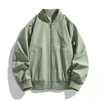 Мужская осенняя мужская бейсбольная майка American Flight Jersey Plus Fat Plus Size Fat Loose Jacket M