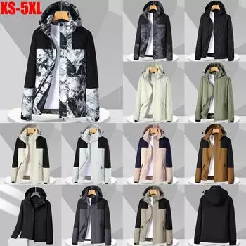 Мужская осенняя новая шляпа, съемная уличная тонкая водонепроницаемая дышащая спортивная куртка для пар, куртка для альпинизма XS хаки