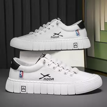 Мужская парусиновая обувь, дышащая повседневная обувь с низким верхом для сноуборда, мужская спортивная обувь для активного отдыха белого цвета 39 белый