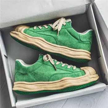 Мужская парусиновая обувь, повседневные кроссовки, весна-осень, мужская вулканизированная обувь, высокое качество, дышащая, удобная, плоская, со шнуровкой 39 чёрный