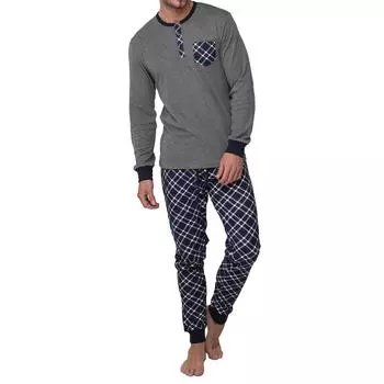 Мужская пижама с длинными рукавами Interlock A0CHJ