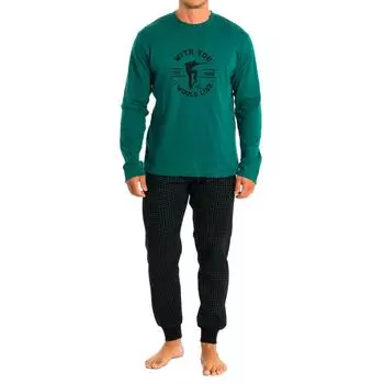 Мужская пижама с длинными рукавами KL30171, Мужская домашняя одежда, Одежда для сна, Мужские пижамы