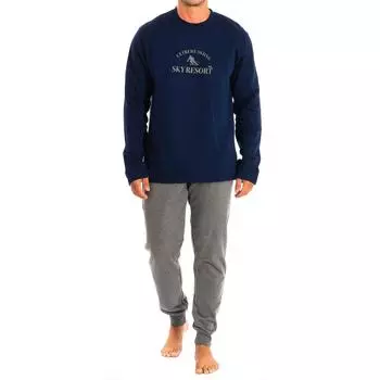 Мужская пижама с длинными рукавами KL30174, Домашняя одежда, Одежда для сна, Мужские пижамы