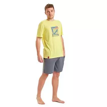 Мужская пижама с короткими рукавами и круглым вырезом DH0250