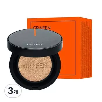 Мужская подушка-подушка Graphene Handsome Cover Cushion, 15 г, нет. 1, 3 шт., лучшая мужская косметика Кореи.