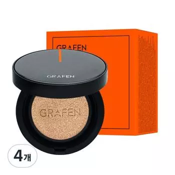 Мужская подушка-подушка Graphene Handsome Cover Cushion, 15 г, нет. 1, 4 шт., лучшая мужская косметика Кореи.