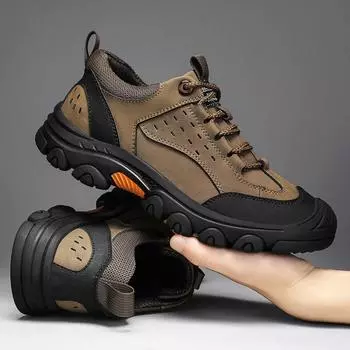 Мужская походная обувь, повседневные кроссовки на открытом воздухе 39 чёрный