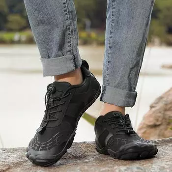 Мужская походная обувь Водонепроницаемая мужская обувь для походов на открытом воздухе Легкая и удобная спортивная обувь для активного отдыха на открытом воздухе Нескользящая дышащая мужская обувь для походов EU:36 оранжевый