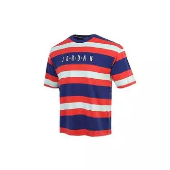Мужская полосатая футболка с короткими рукавами Jordan Sport DNA HBR, разноцветные CK9572-455 XXXL