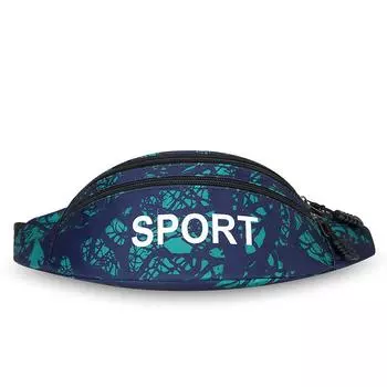 Мужская поясная сумка Rilibegan из ткани Оксфорд 2023 года, модная сумка через плечо с рисунком в стиле граффити, модная нагрудная сумка