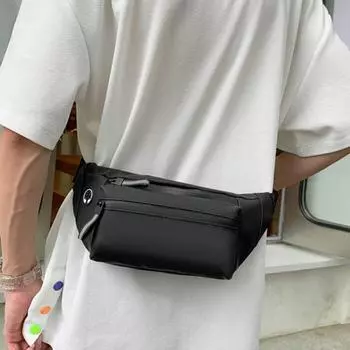 Мужская поясная сумка Yousheng, регулируемые лямки, телефон для хранения денег, модная поясная сумка для спорта на открытом воздухе, поясная сумка для бега для путешествий чёрный