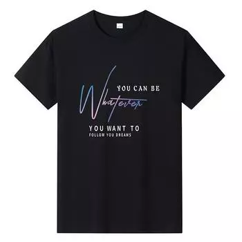 Мужская повседневная футболка из чистого хлопка Big Yards, футболка для мальчиков с короткими рукавами и круглым вырезом M абрикосовый