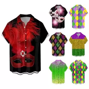 Мужская повседневная клетчатая рубашка с длинными рукавами, модная тонкая мужская рубашка XXL